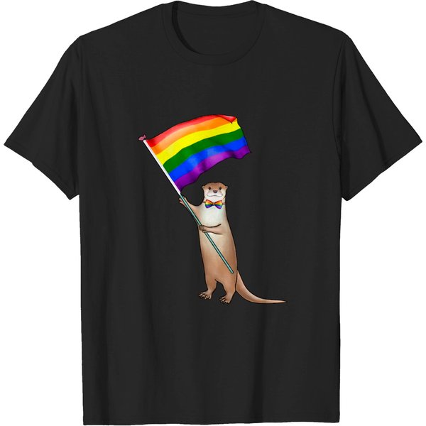 Pride Otter - Otter - T-Shirt-image