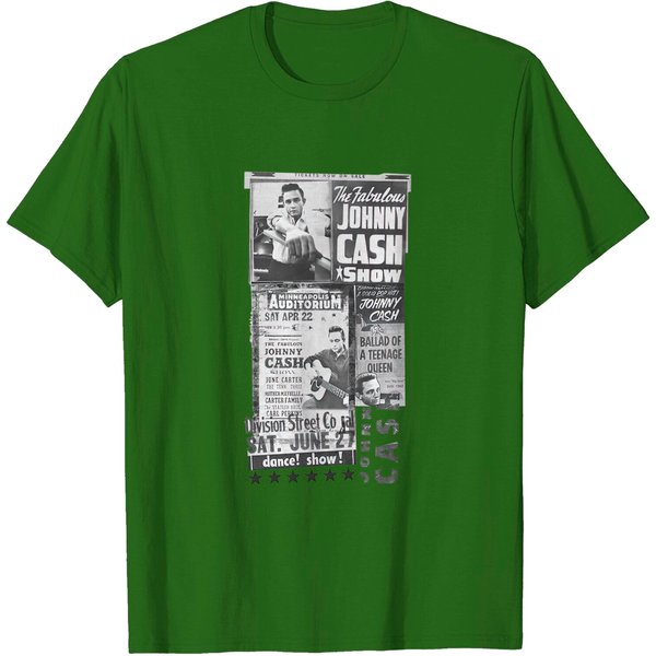 Johnny Cash Unisex Tee: The Fabulous Johnny Cash Show-image