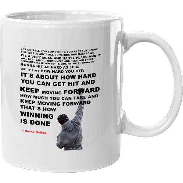 Rocky Balboa Mug Rambo Sylvester Stallone Boxing Mugs-image