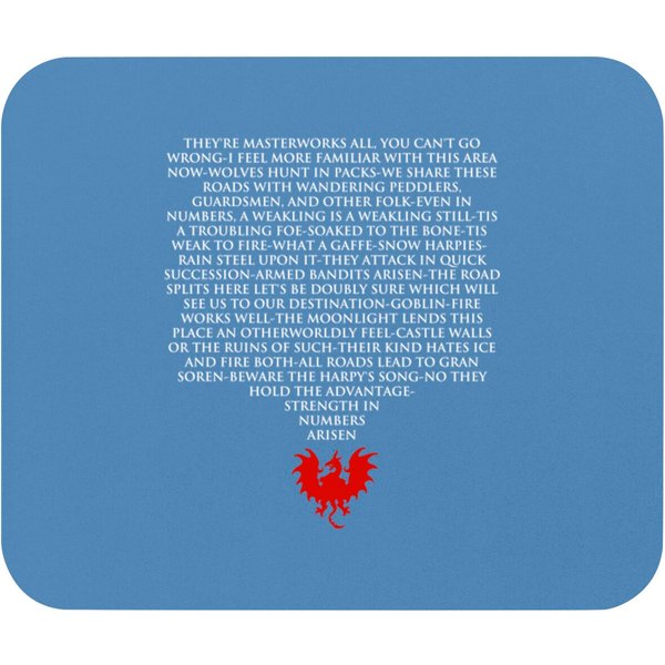Overheard In Gransys - Dragons Dogma - Mouse Pads-image