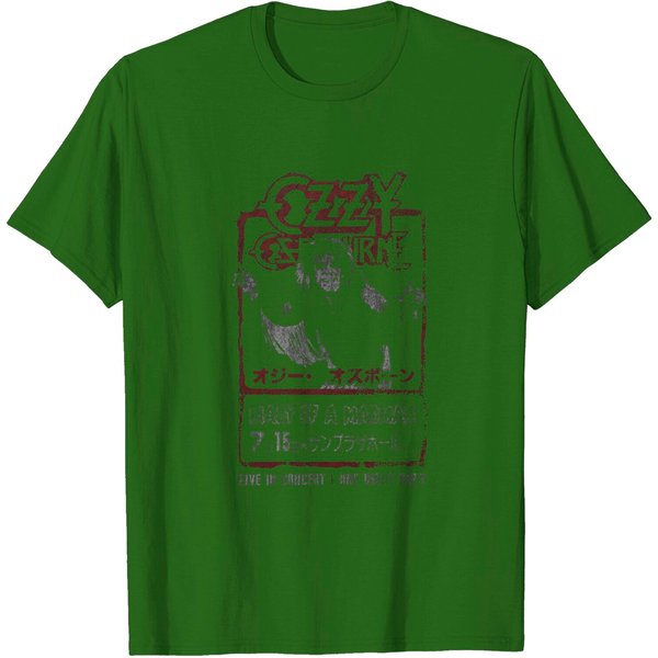 Ozzy Osbourne Unisex Fashion Tee: Japan Flyer (Vintage Finish)-image
