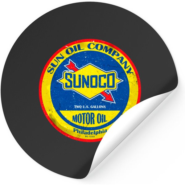 Sunoco Vintage Oil Company - Gas And Oil - Stickers-image