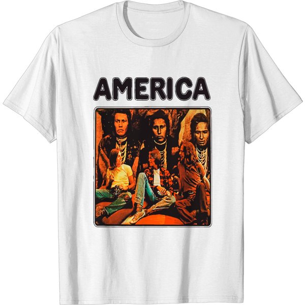 America 1971 Band T-Shirt-image