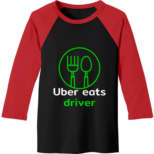 Uber Eats Driver - Uber Eats Driver Face Mask - Baseball Tees-image