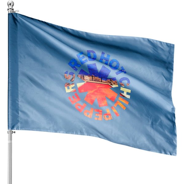 Vintage Rhcp House Flag, Red Hot Chili Peppers Californication Asterisk House Flags-image