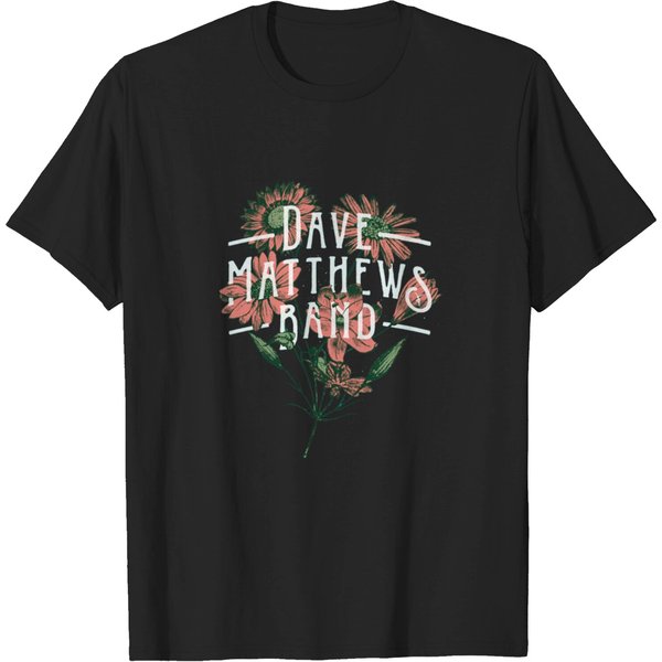 Dave Matthews Band Flowers T-Shirt-image