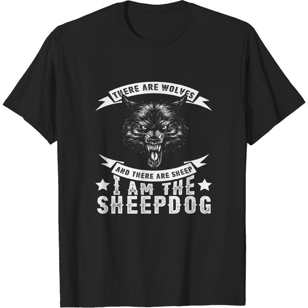I Am The Sheepdog - Patriotic Shirt For Men-image
