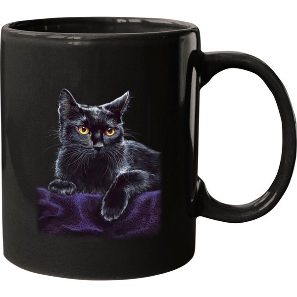 Black Cat Mug Mugs-image