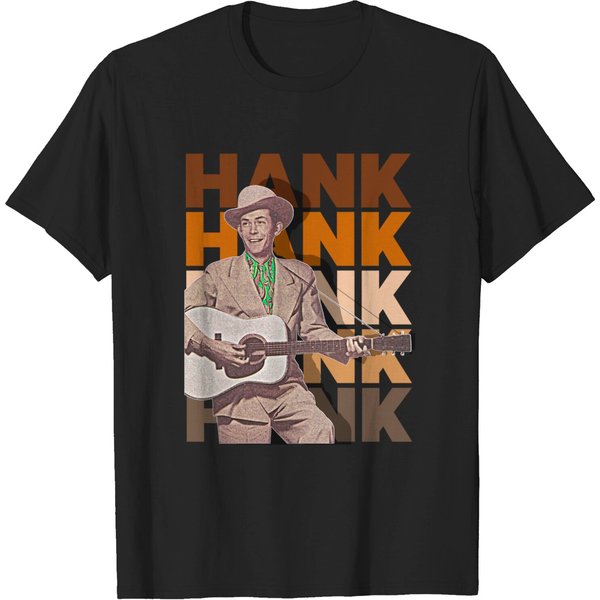 Hank Williams // Country Legend Fanart - Hank Williams - T-Shirt-image