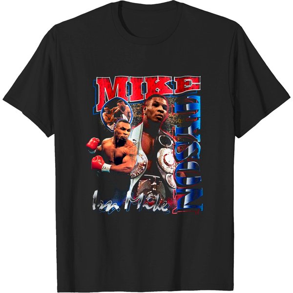 Vintage Style Iron Mike Tyson Graphic Tee-image