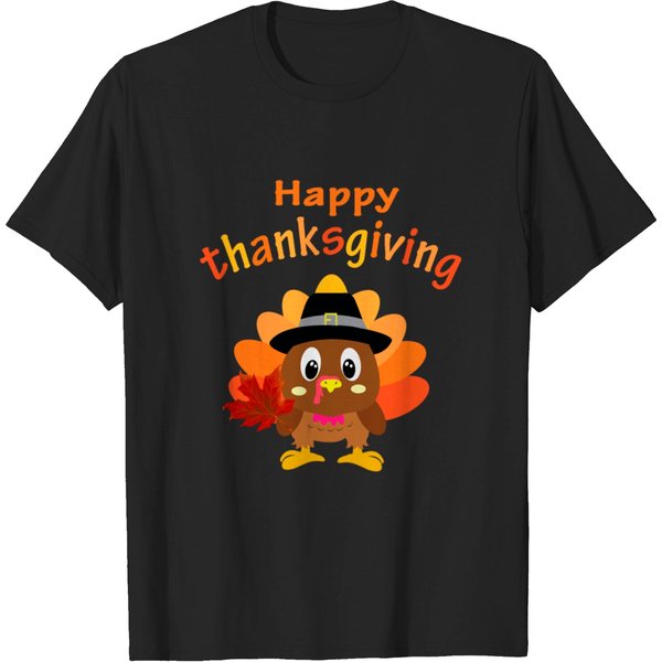 Happy Thanksgiving T-Shirt T-Shirt-image