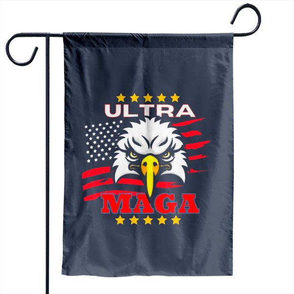 Ultra Maga Garden Flags-image