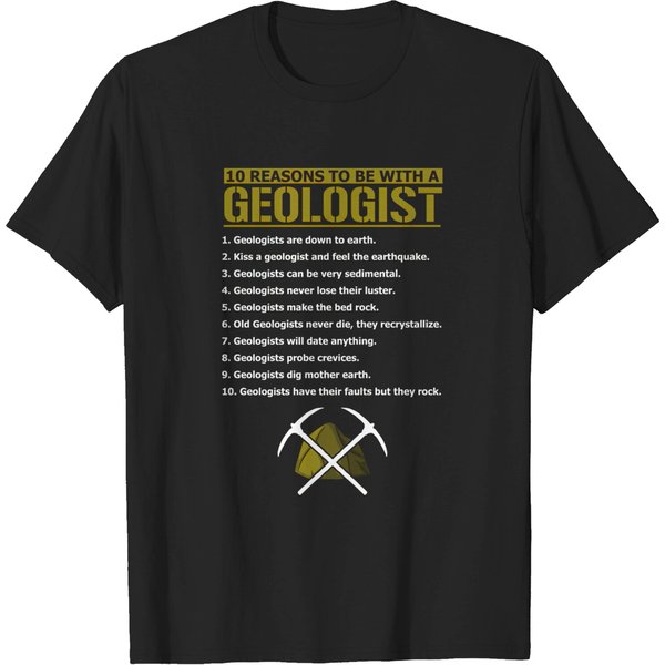 10 Reasons Geologist Earth Rocks Science Physics Geology Biologist Gift - Scientist - T-Shirt-image