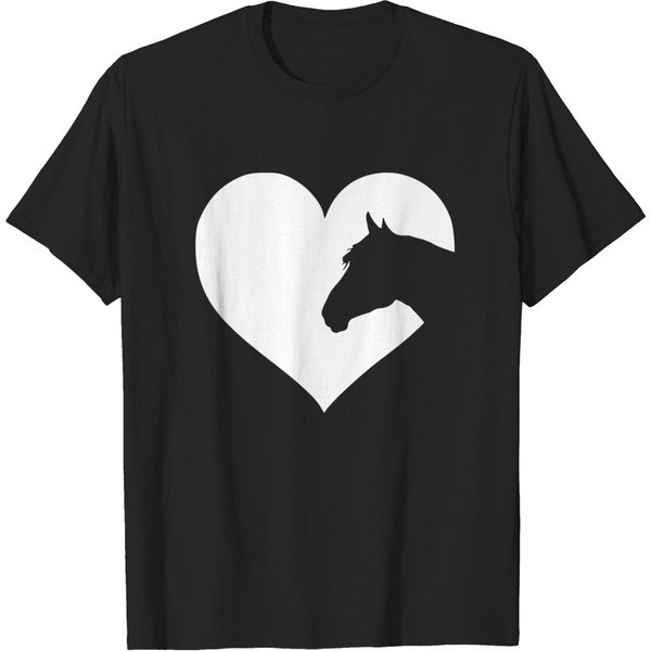 Horsewoman T-Shirt Gift For Girls & Women Who Love Horses-image