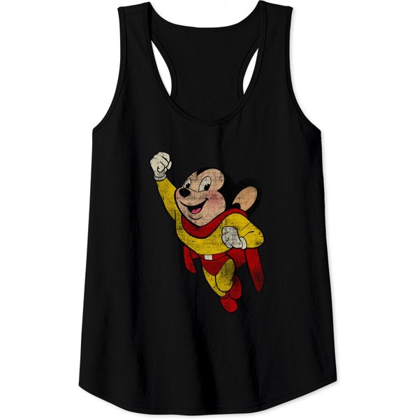 Mighty Mouse - Vintage - Robzilla - Tank Tops-image