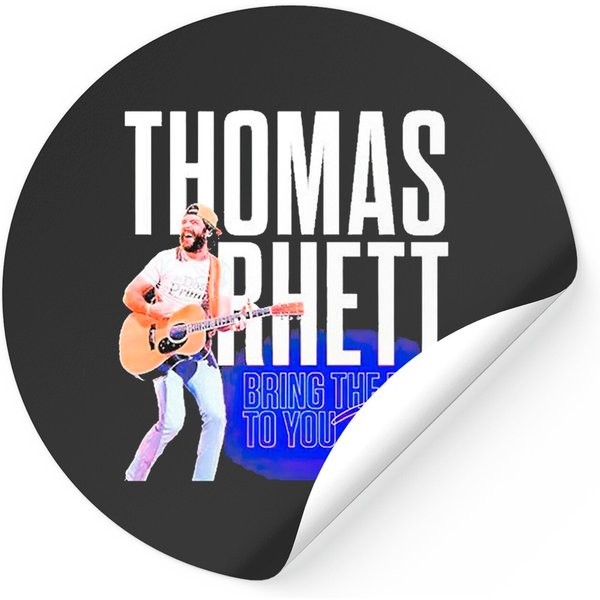 Thomas Rhett Bring The Bar To You Tour Stickers,Thomas Rhett 2022 Tour Sticker-image