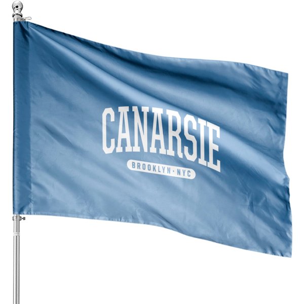 Nyc Borough Brooklyn New York Canarsie House Flags-image