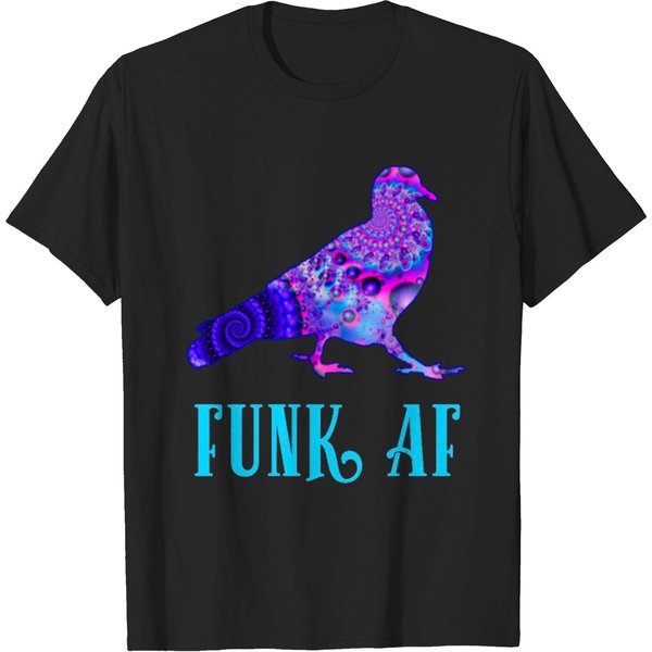 Pigeons Playing Ping Pong Funk Af Pppp T-Shirt-image