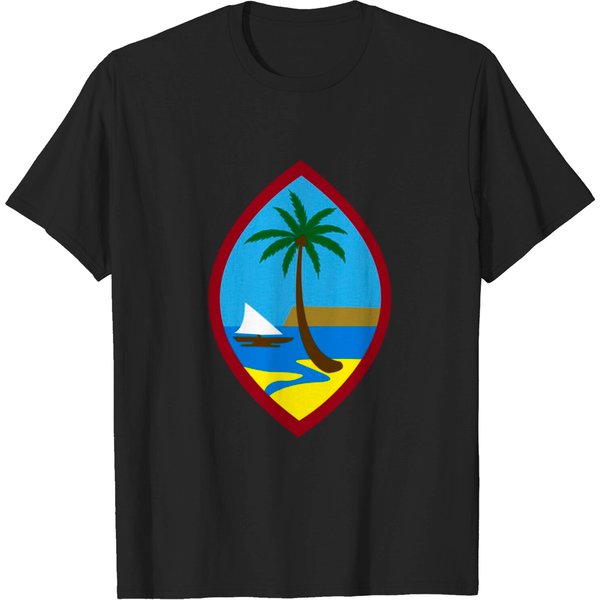 Guam Flag Seal T-Shirt-image