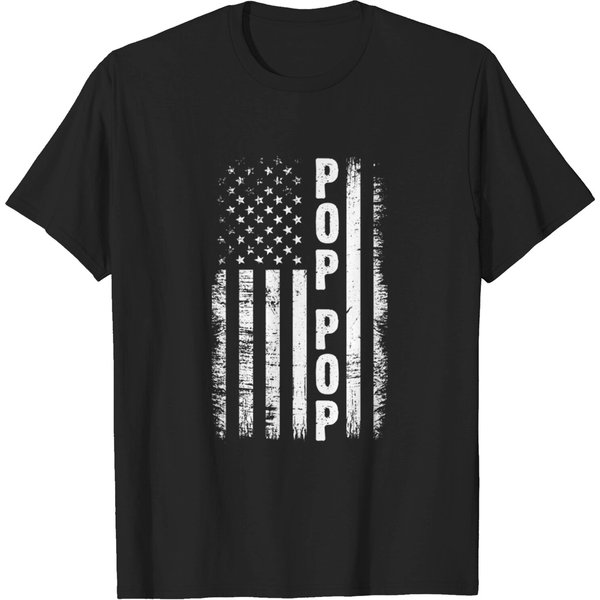 Pop Pop Flag T-Shirt-image