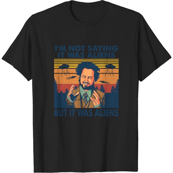 It Was Aliens - Giorgio Tsoukalos Aliens - T-Shirt-image