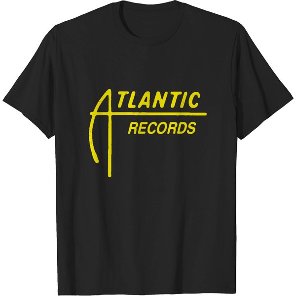 Atlantic Records 60S-70S Logo - Record Store - T-Shirt-image