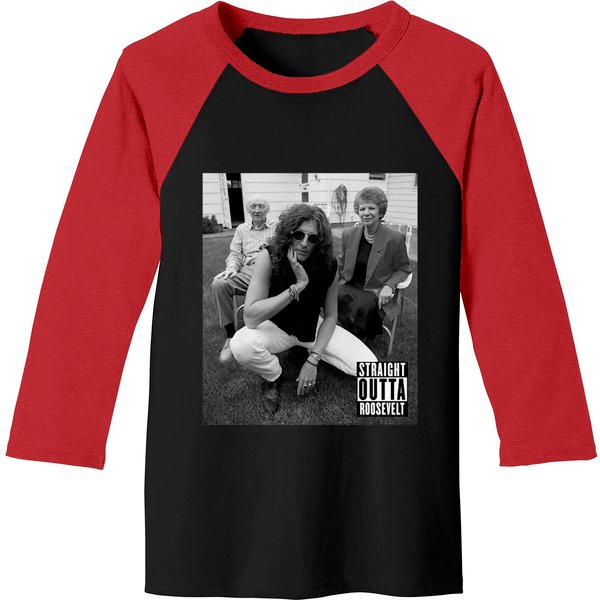 Howard Stern- Straight Outta Roosevelt - Howard Stern - Baseball Tees-image