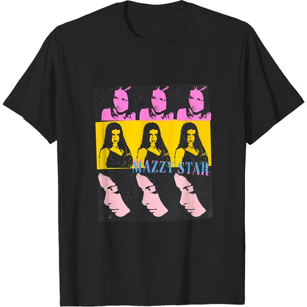 Vintage Mazzy Star Pop Art // Fan Art - Mazzy Star - T-Shirt-image