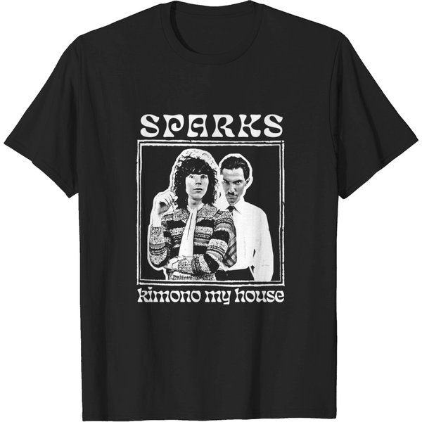 Kimono My House //// Sparks Fan Art Design - Sparks - T-Shirt-image