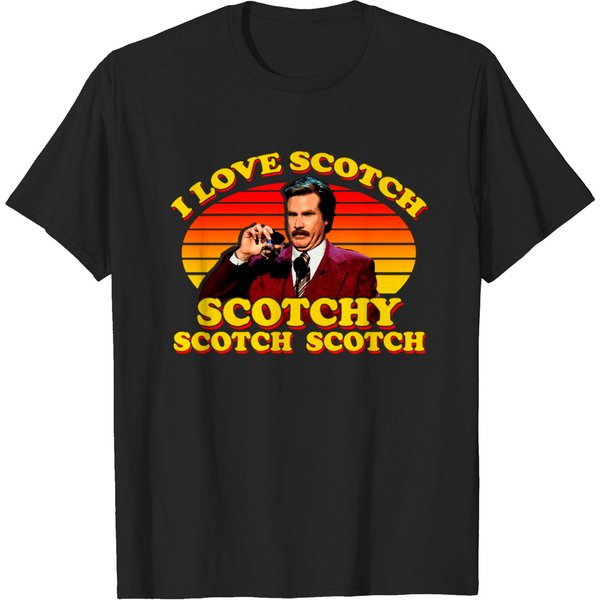 Scotch Lovers T-Shirt - Anchorman Tribute-image