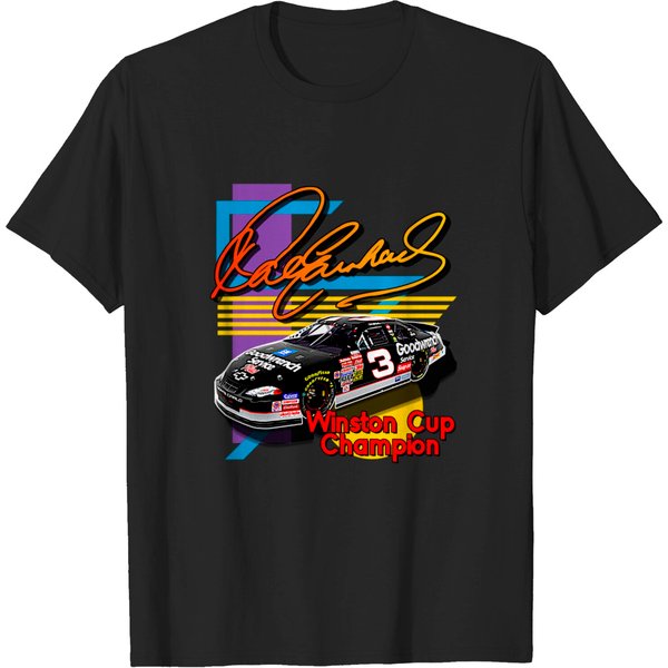 Dale // The Intimidator Fan Art - Dale Earnhardt - T-Shirt-image