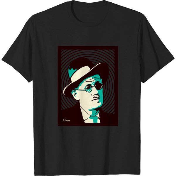 James Joyce - Literature - T-Shirt-image