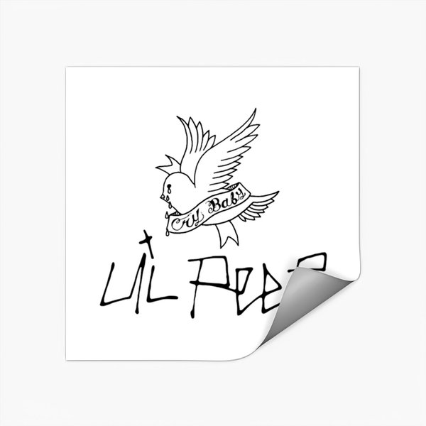 Lil Peep Cry - Lil Peep - Stickers-image