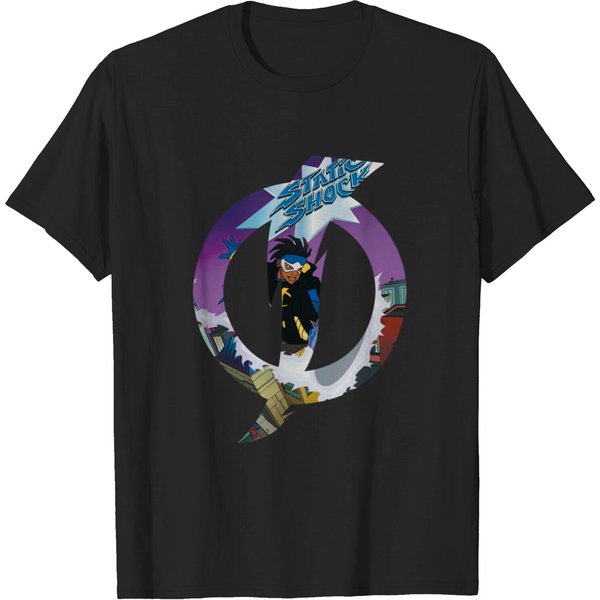 Static Shock Logo - Static Shock - T-Shirt-image