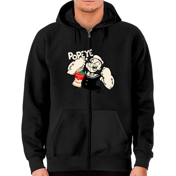 Popeye The Sailor Man - Popeye - Zip Hoodies-image
