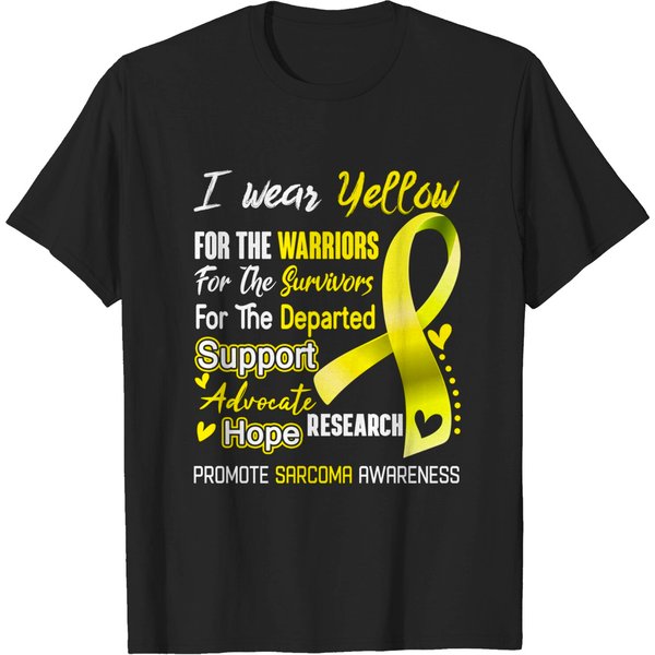 Wear Yellow For Sarcoma Awareness T-Shirt-image
