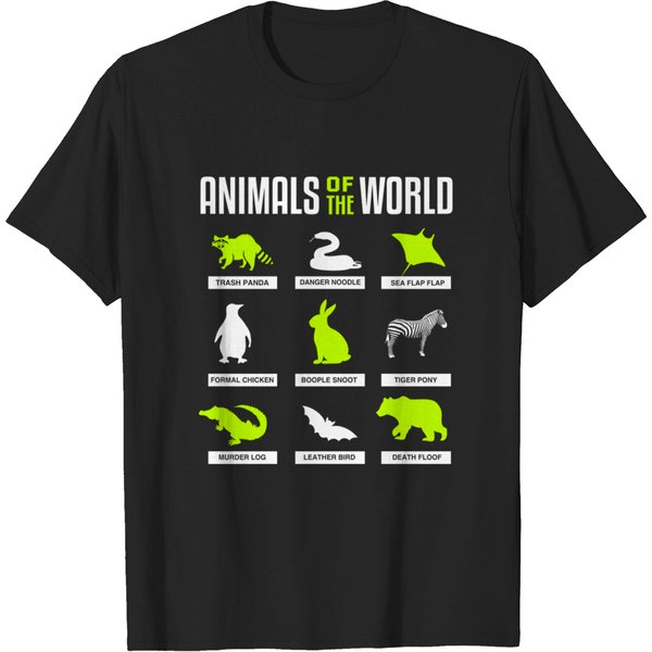 Animals Of The World - Animals Of The World - T-Shirt-image