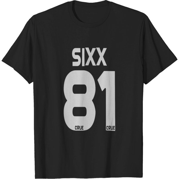 Motley Crue Nikki Sixx 1981 T-Shirt-image