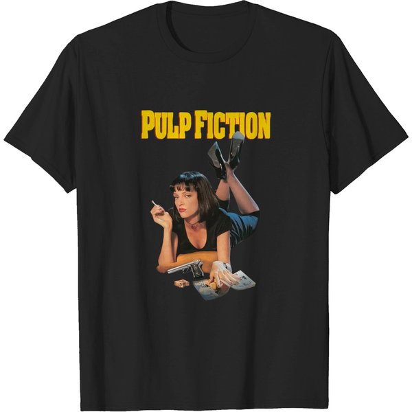 Pulp Fiction Shirt, Pulp Fiction Tee, Uma Thurman T Shirt-image