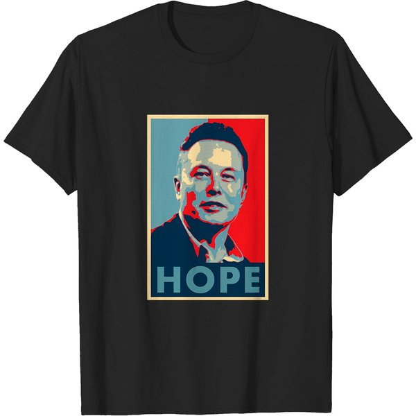 Elon Musk Hope Classic T-Shirt-image