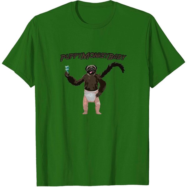 Puppymonkeybaby Puppy Monkey Baby Funny Commercial - Mountain Dew - T-Shirt-image