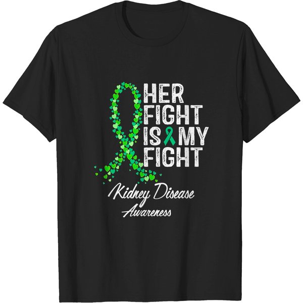 Kidney Disease Awareness - Kidney Disease - T-Shirt-image