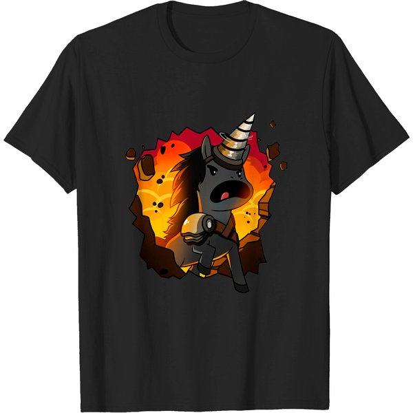 Unstable Unicorns Extremely Destructive Unicorn - Unstable Unicorns - T-Shirt-image