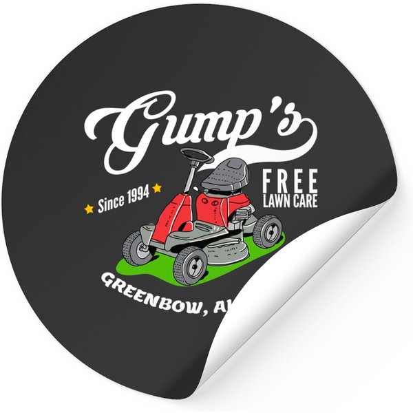 Forrest Gump Lawn Care - Forrest Gump - Stickers-image