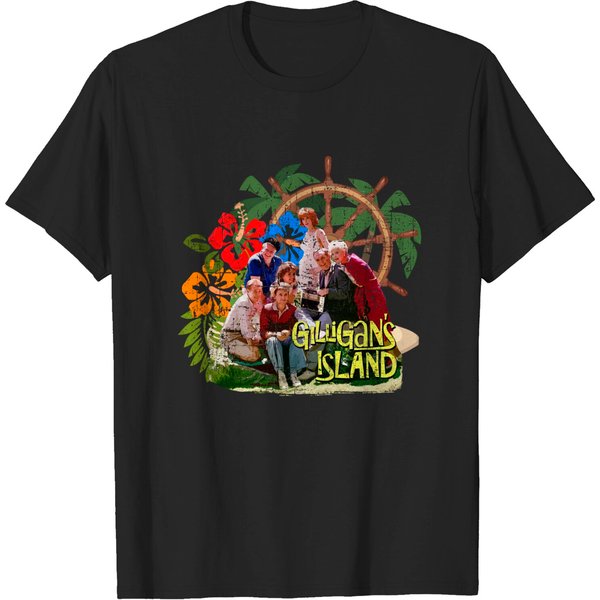 Gilligans Island, The Castaways, Distressed - Gilligans Island - T-Shirt-image