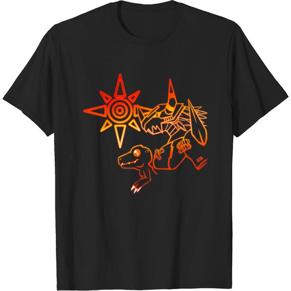 Crest Of Courage - Digimon - T-Shirt-image