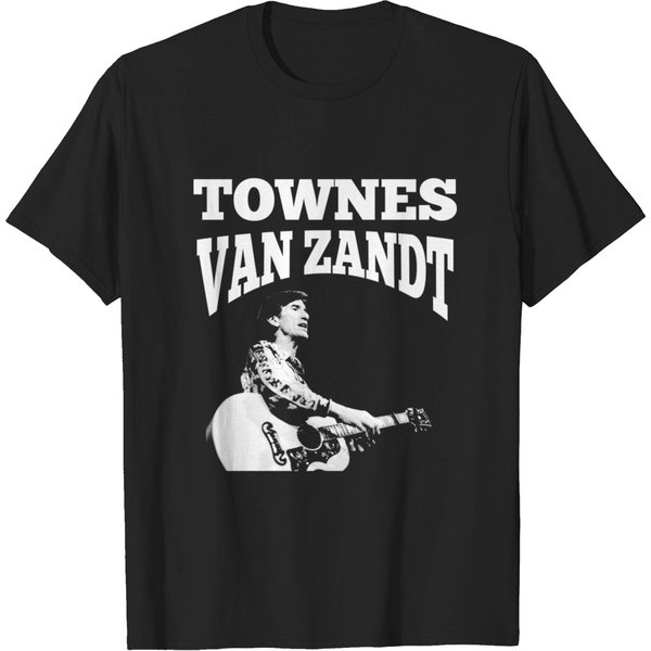 American Singer-Songwriter Legend Fans Gift - Townes Van Zandt American Songwriting - T-Shirt-image