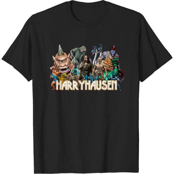 Ray Harryhausen Tribute T-Shirt-image