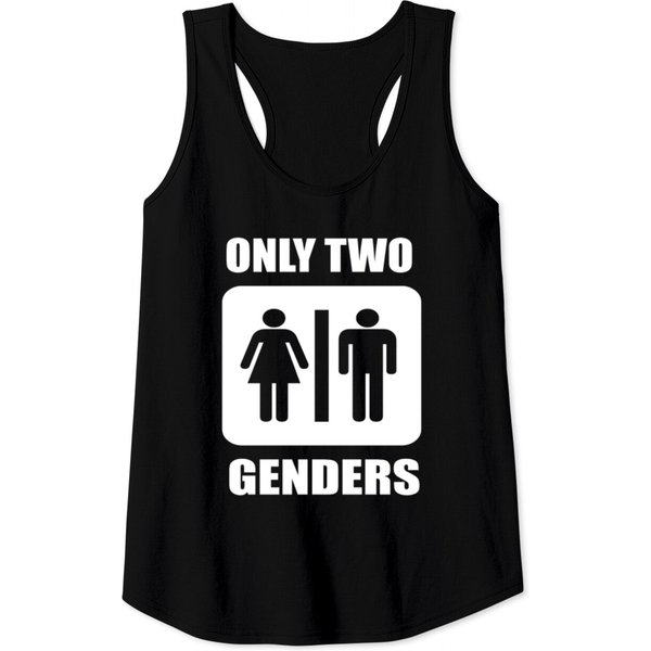Only Two Genders Tank Tops-image