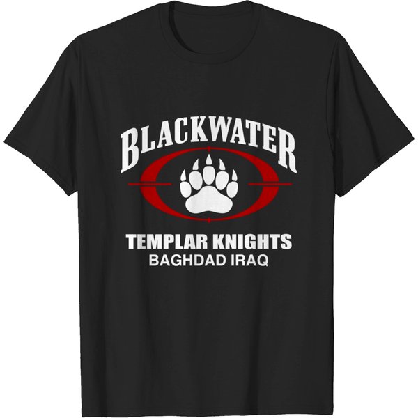 Blackwater Iraq Templar Knights T-Shirt-image